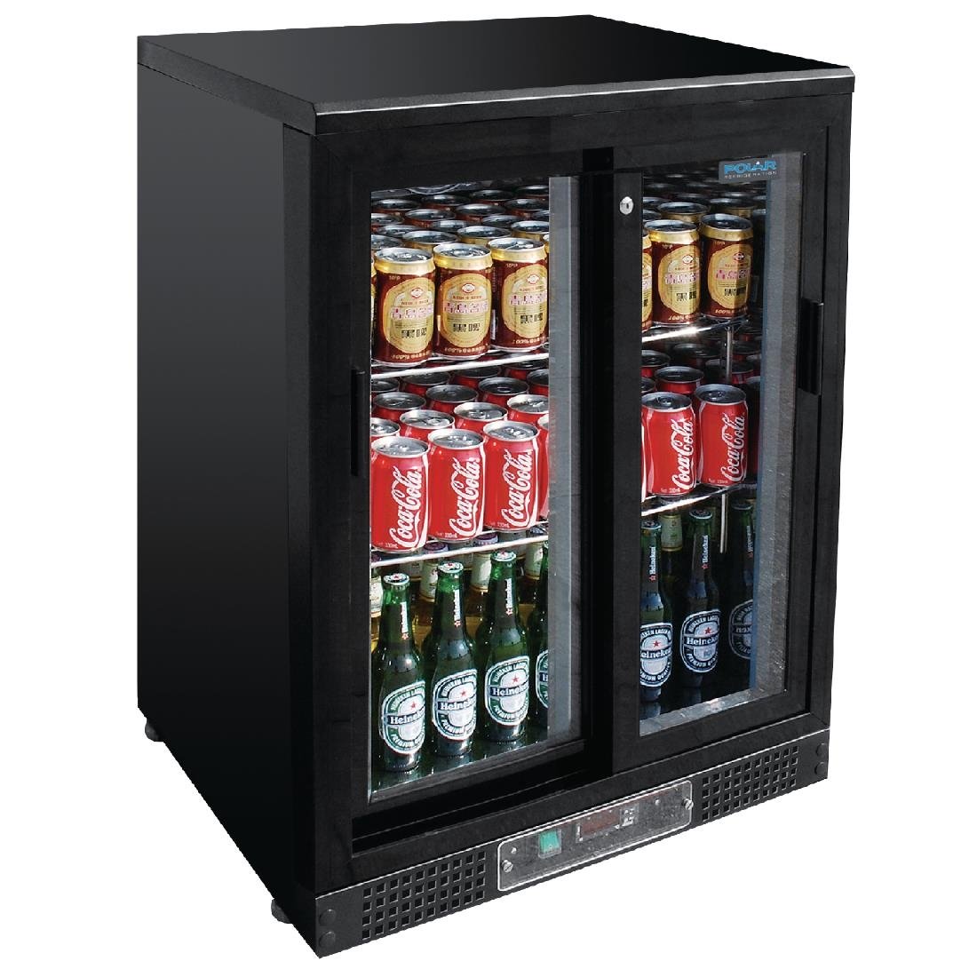 барный холодильный шкаф hicold xr 55