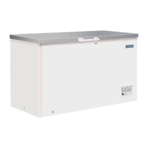 Polar G-Series Chest Freezer with Stainless Steel Lid 385Ltr