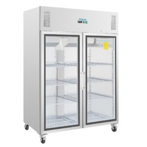 Polar G-Series Upright Double Door Gastro Display Fridge 1200Ltr