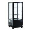 Polar C-Series Energy Efficient  Display Fridge Black 68Ltr