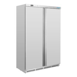 Polar C-Series Double Door Fridge Stainless Steel