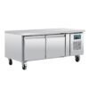 Polar U-Series Double Door Chef Base Counter Fridge