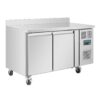 Polar U-Series Double Door Counter Freezer with Upstand 282Ltr