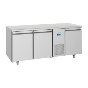 Polar U-Series Energy Efficient 3 Door Counter Fridge 474Ltr